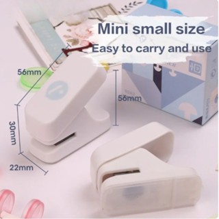 Um Punção De Cogumelos Portátil E Compacto Para Fazer notebooks De Folhas Soltas em Oferta na Shopee