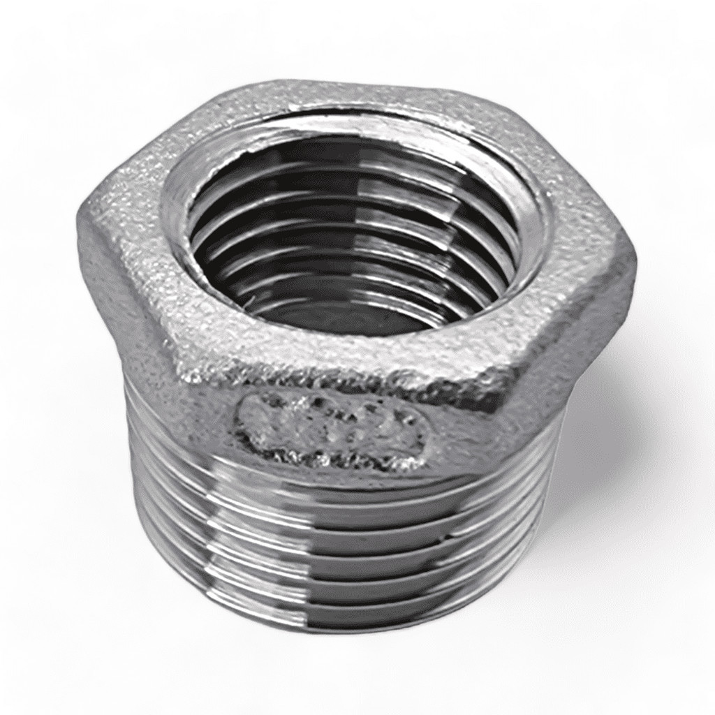 Redução Bucha Rosca BSP Inox 316 - 3/8 X 1/4 pol em Oferta na Shopee