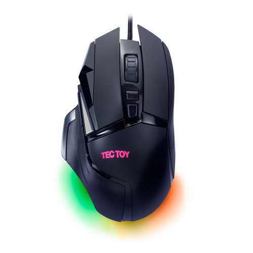 Mouse Gamer Com Fio RGB em Funcionamento Tectoy XRAT - Computers & Accessories