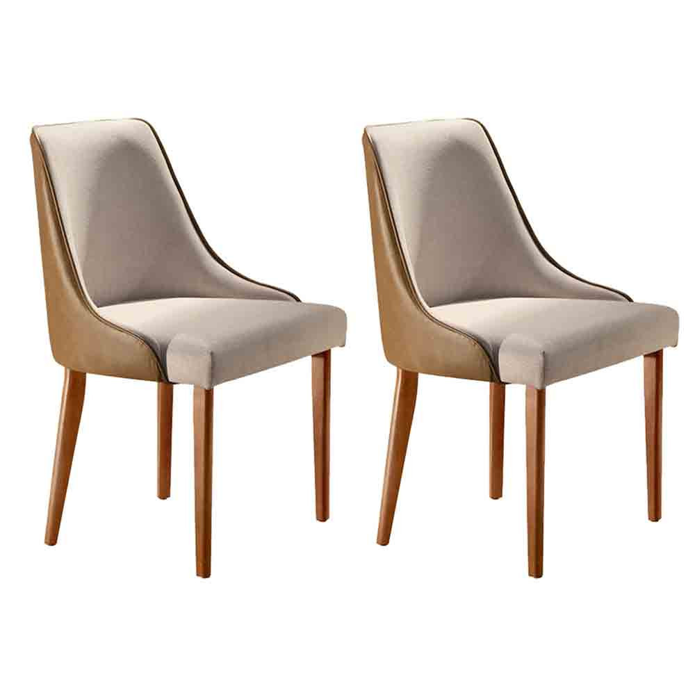 Conjunto com 2 Cadeiras Esmeralda Mobillare - Home & Living
