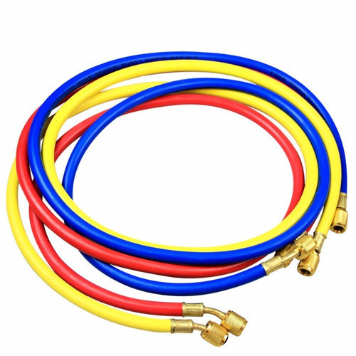 Kit Mangueiras P/ Manifold De Gás De Ar Condicionado 1,5mt