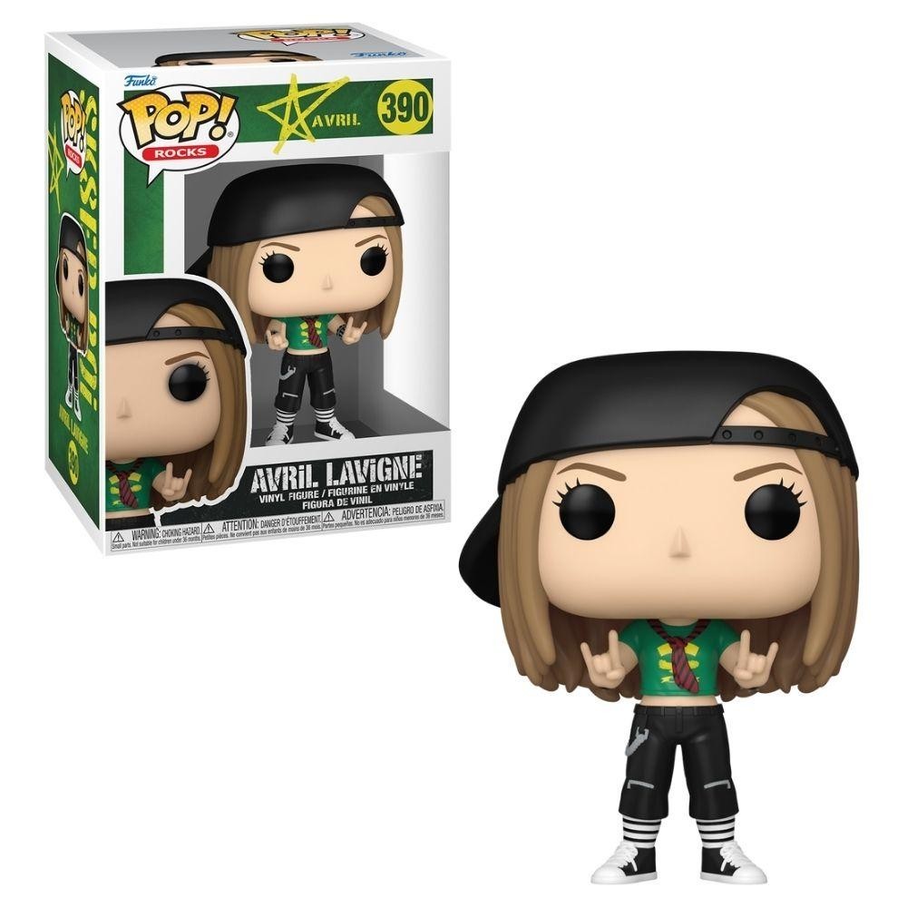 Boneco Funko POP! Rocks Avril Lavigne Sk8ter Boi - Hobbies & Collections