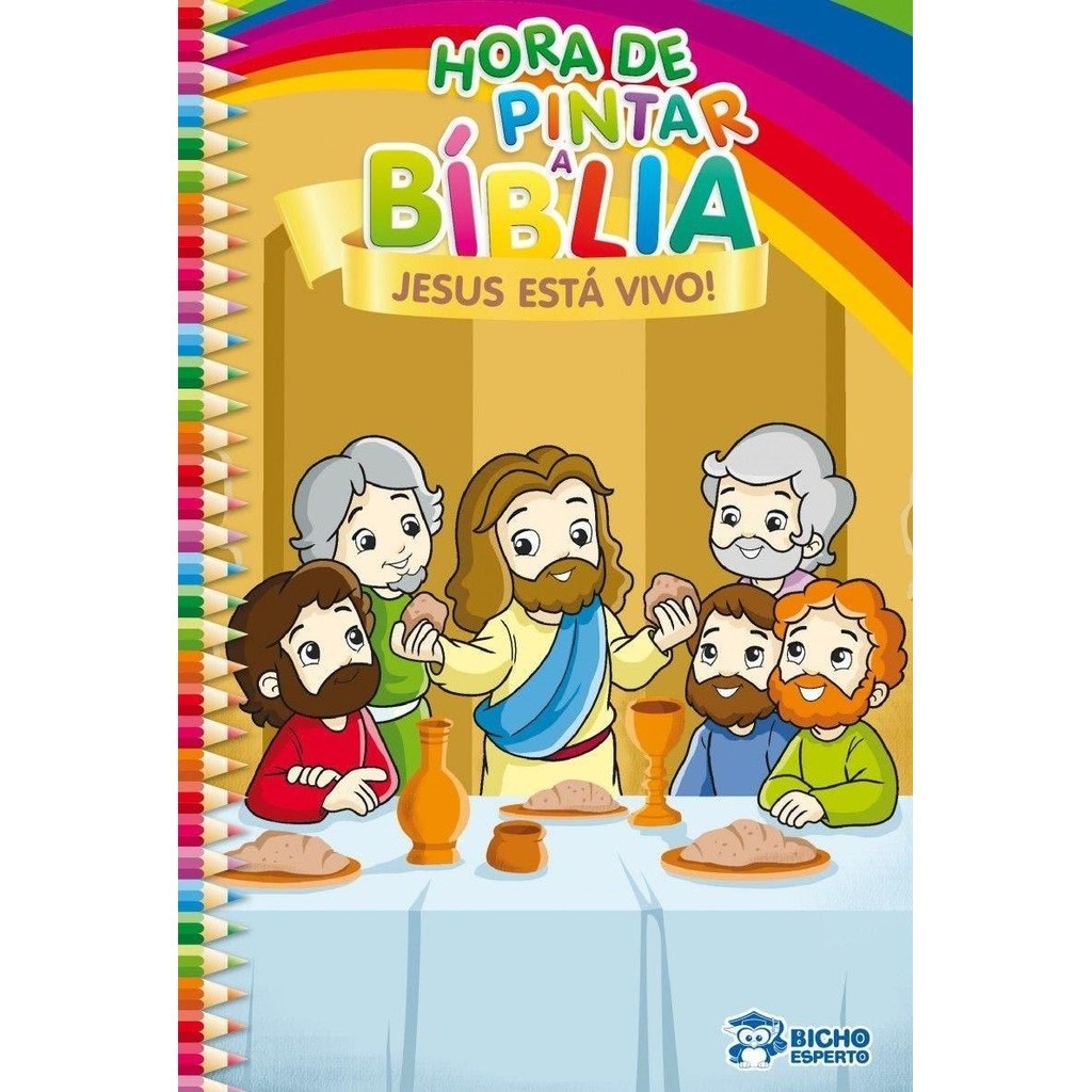 Hora de Pintar Bíblia - Jesus Está Vivo - Books & Magazines