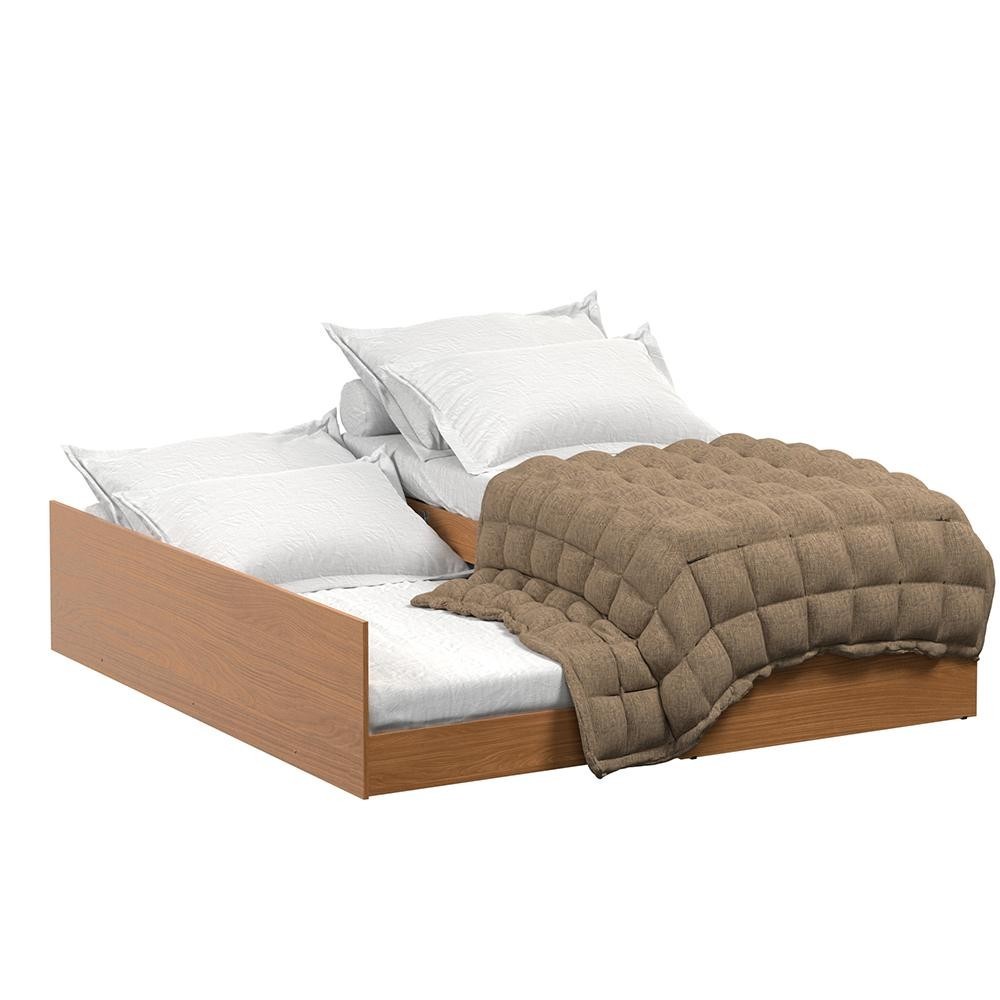 Cama Matrix 3 em 1 Quarto Solteiro com Auxiliar e Casal em Oferta na Shopee