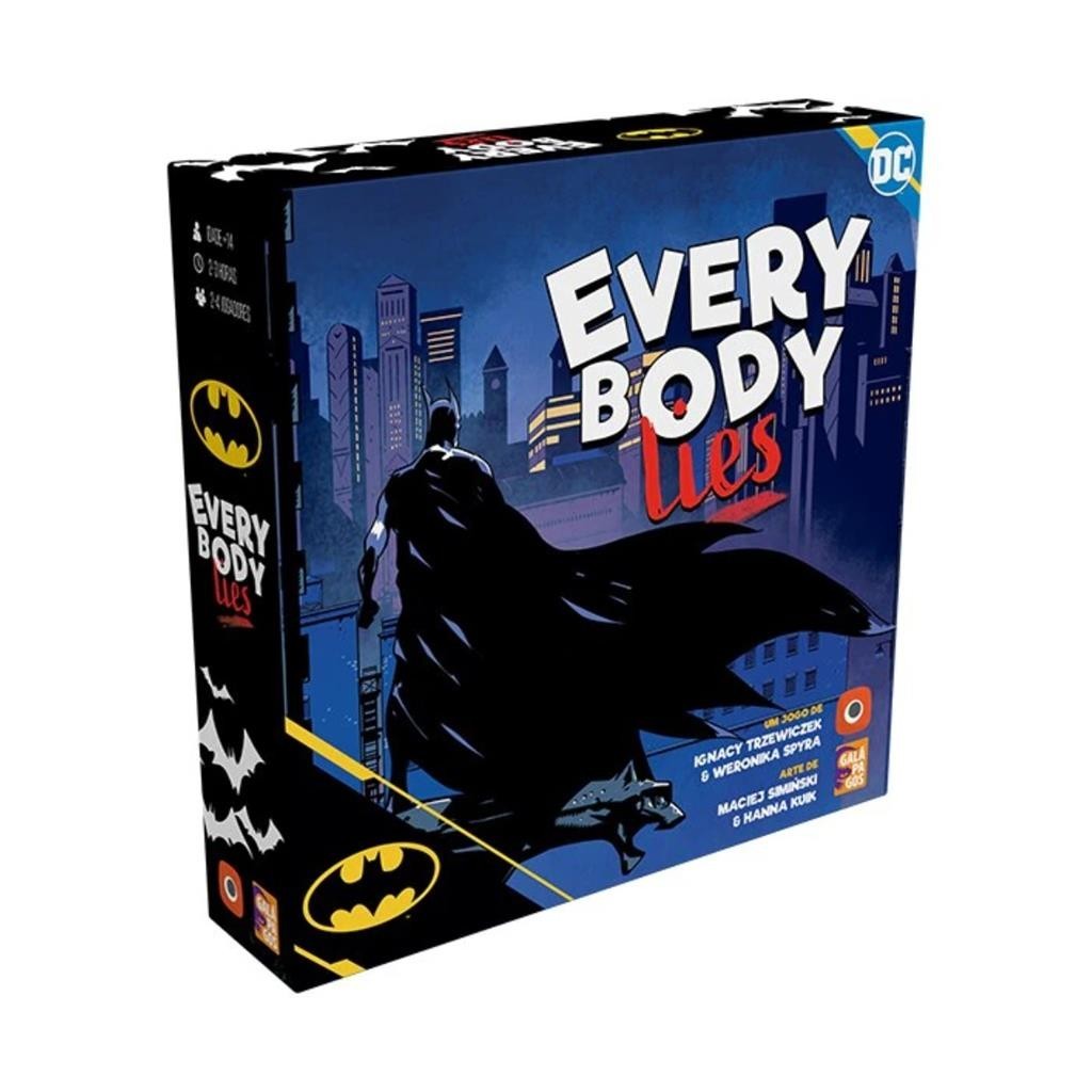 Batman Everybody Lies - Jogo de Tabuleiro - Galapagos