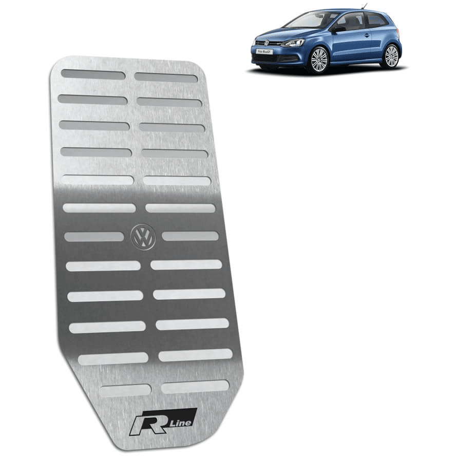 Descanso de Pé Polo R-line 02/15 - Aço Inox em Oferta na Shopee