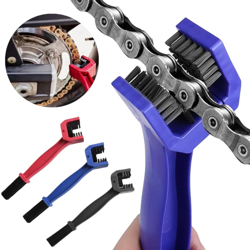 Escovinha Escova Limpa Limpeza Corrente De Transmissão Moto em Oferta na Shopee