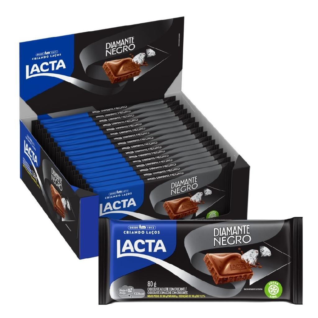 Chocolate em Barra Lacta - Comprar com Melhor Preço em Lanches