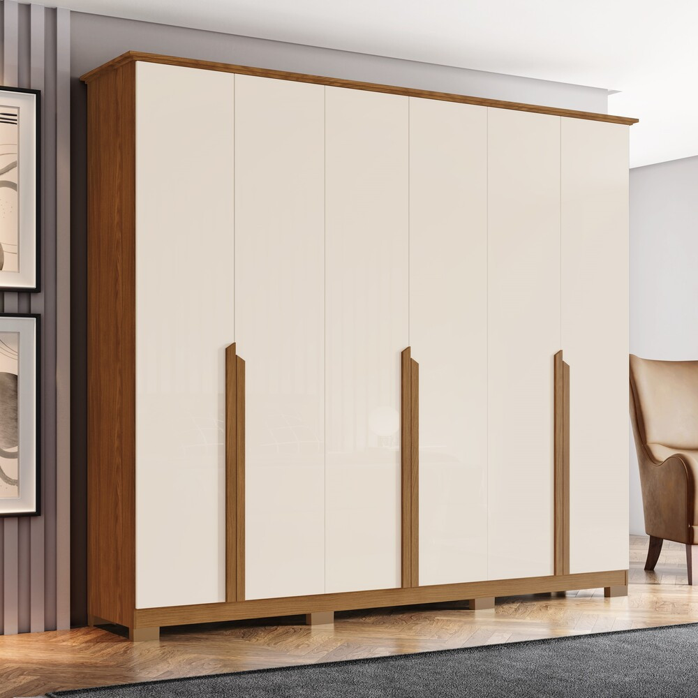Guarda Roupa Casal 6 Portas 6 Gavetas Andréas Henn