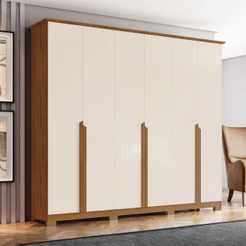 Guarda Roupa Casal 6 Portas 6 Gavetas Andréas Henn