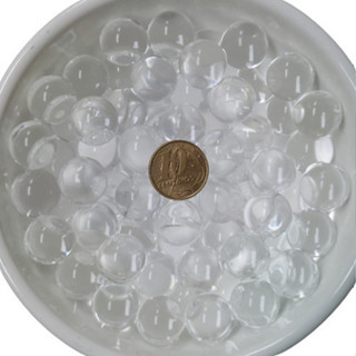 Bolinhas Gel Transparente Cresce Água Grandes Rende 9 Litros em Oferta na Shopee