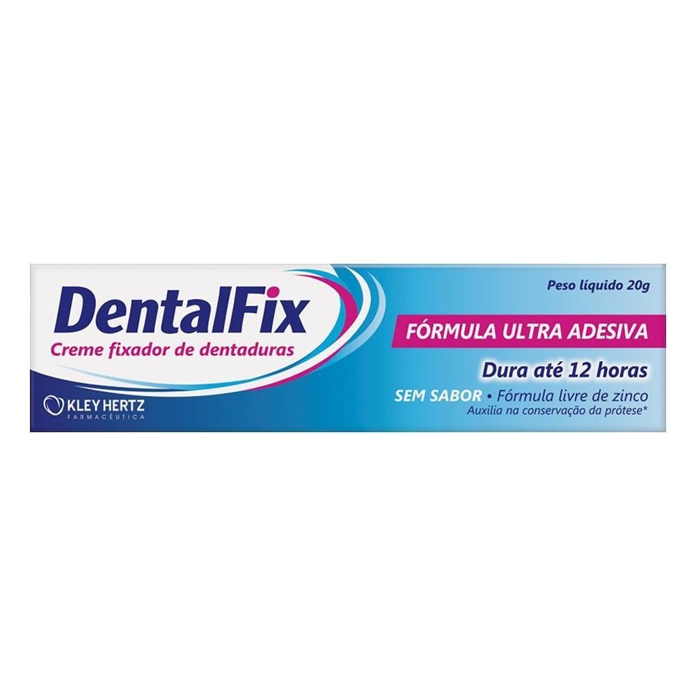 Dentalfix Creme Fixador Sem Sabor Com 20G