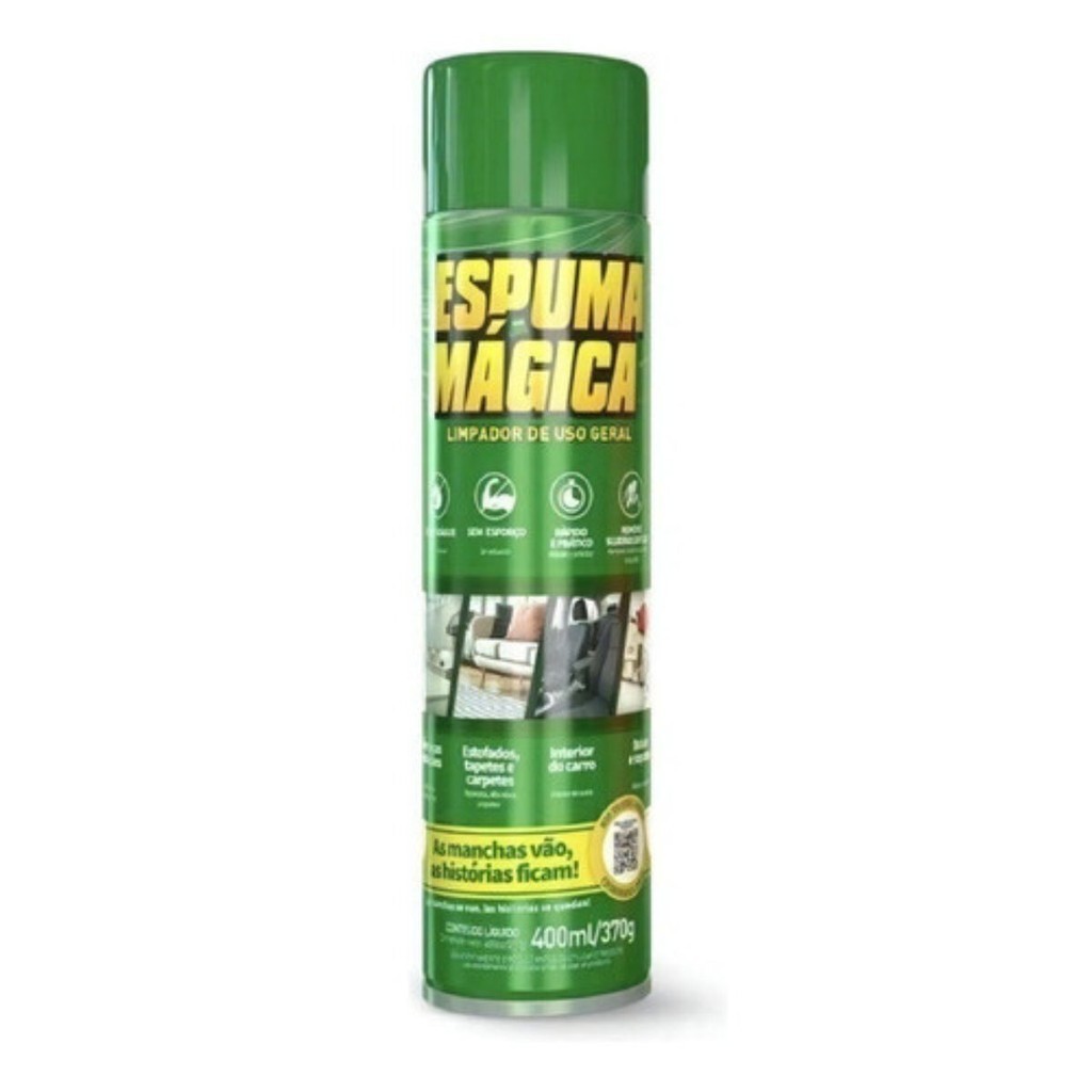 Espuma Magica Proauto Uso Geral C/ 1 Unid. 400 Ml