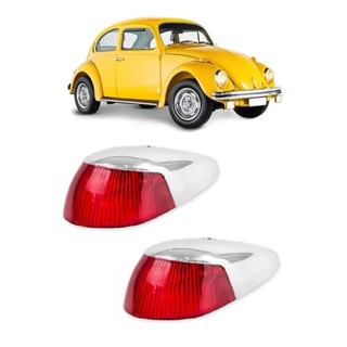Par Lente Pisca Seta Dianteira + Capa Cromada Fusca Rubi Vermelha Sorriso Largo 1970 1971 1972 1973 1974 1975 1976 1977 1978 1979 1980 1981 1982 1983 1984 1985 1986 1987 1988 1989 1990 1991 1992 1993 1994 1995 1996 em Oferta na Shopee