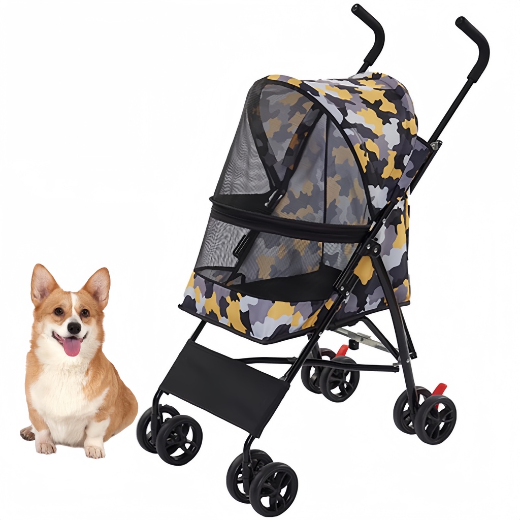 Carrinho Passeio Pet Animal Estimação Até 15kg Pc300