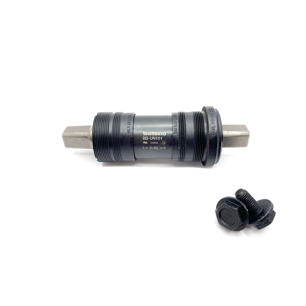 MOVIMENTO CENTRAL SHIMANO BB-UN101 34.7MM 68X122,5MM ROLAMENTO SELADO C/PARAFUSO - PONTA QUADRADA em Oferta na Shopee