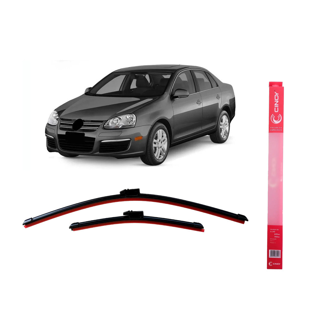 Par Palheta Dianteira Encaixe Original Especifico Jetta 2007 2008 2009 2010 Passat Variant 2005 2006 2007 2008 2009 2010 2011 Em Diante Vera Cruz 2008 2009 2010 2011 2012 Silicone Cinoy