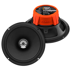 Kit Alto Falante Hertz DCX 165.3 Coaxial 6" Polegadas 120W RMS
