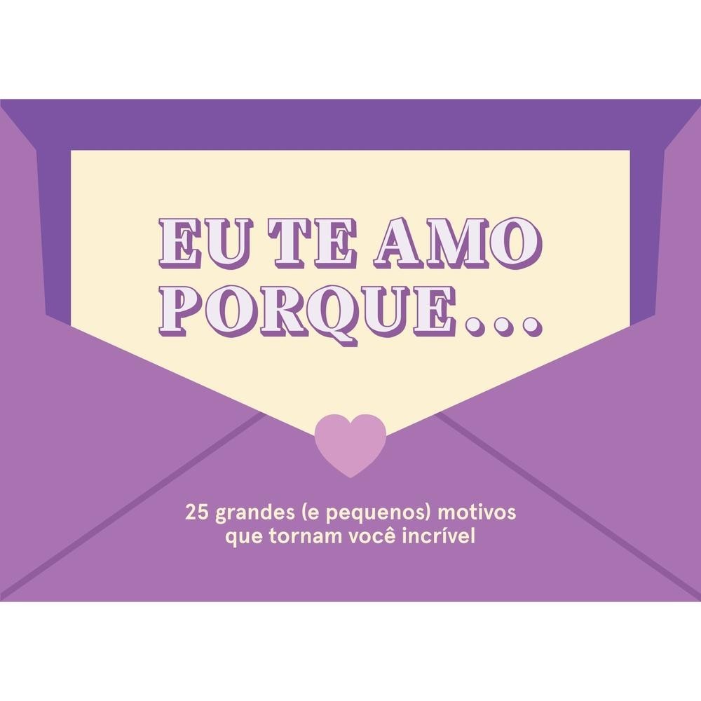 Eu te amo porque... - Editora Sextante em Oferta na Shopee