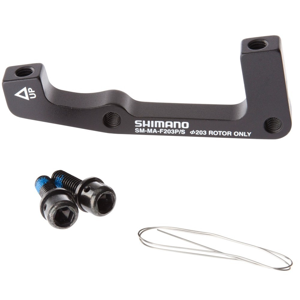 Adaptador Freio A Disco Shimano 203mm Dianteiro Sm-ma-F Is/Ps