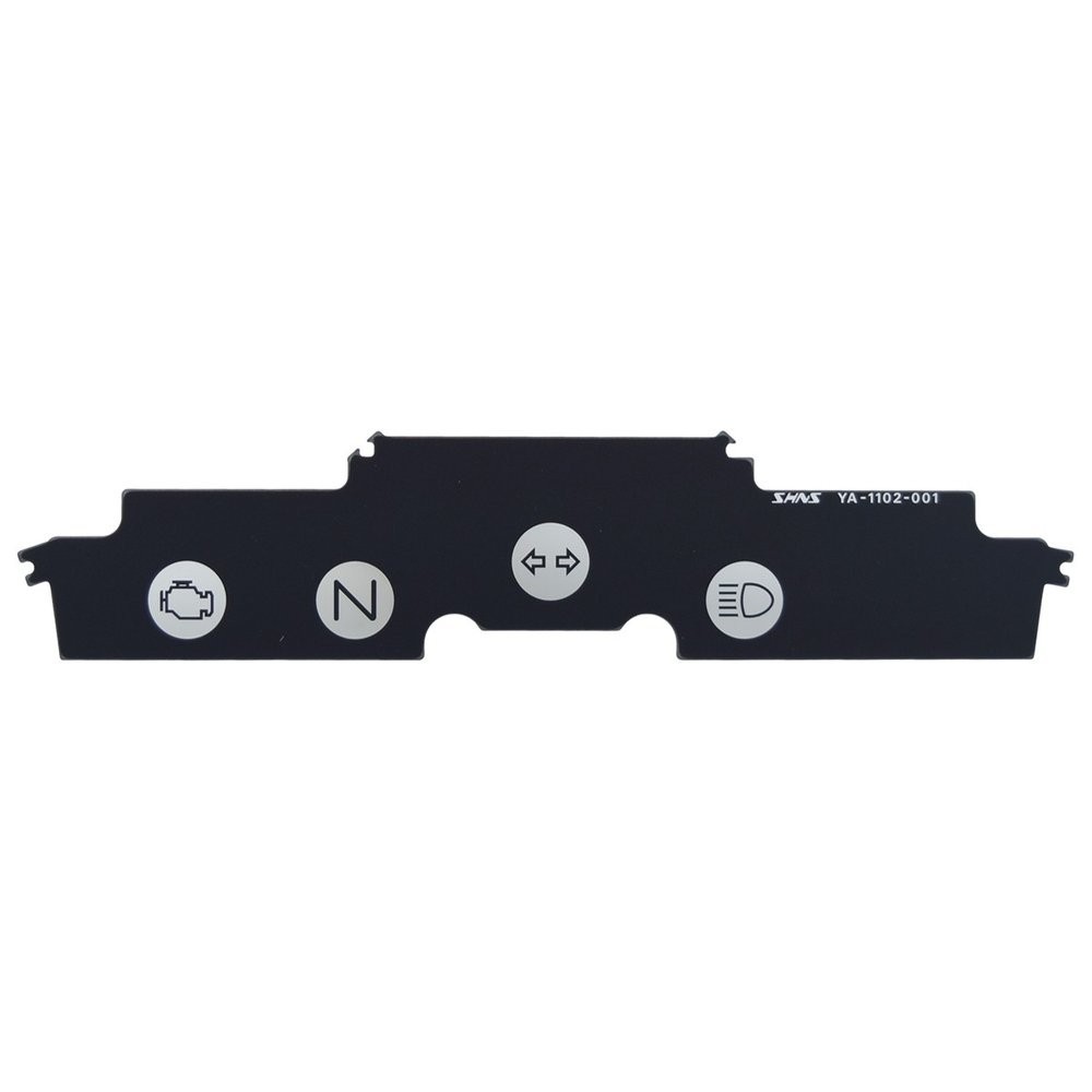 Refletor Mostrador Painel Factor YBR 125 14-16 Original Yamaha