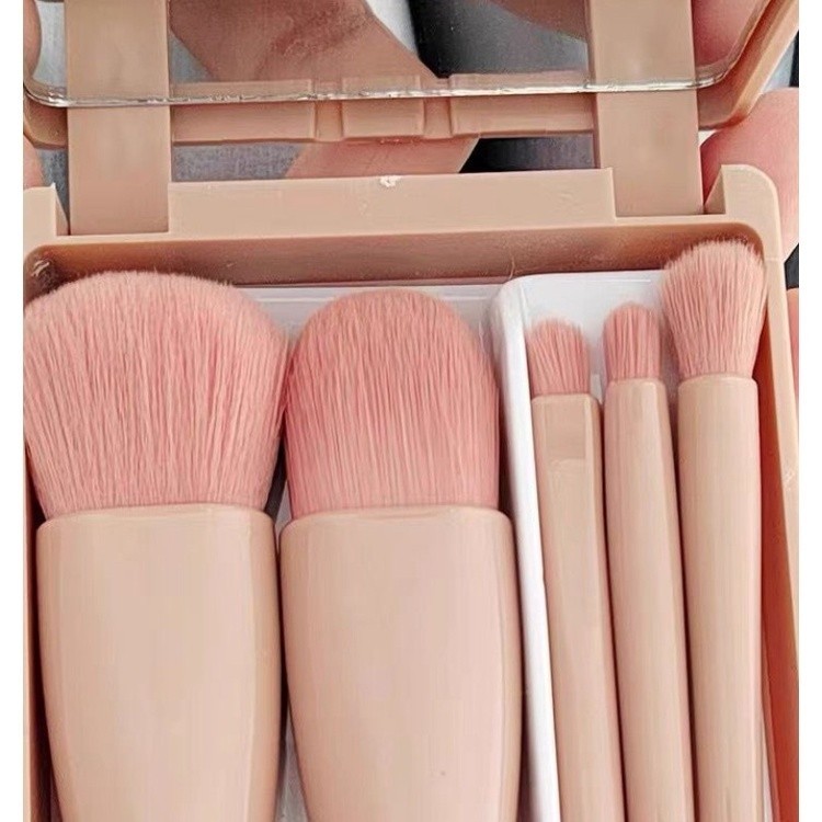 Kit 5 de pincéis Para maquiagem Com espelho super sofisticado · foto 2