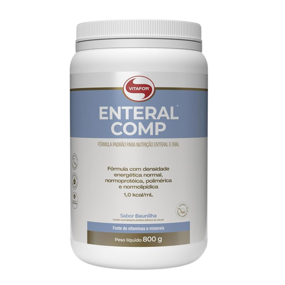 Enteral Comp Sabor Baunilha 800g Vitafor