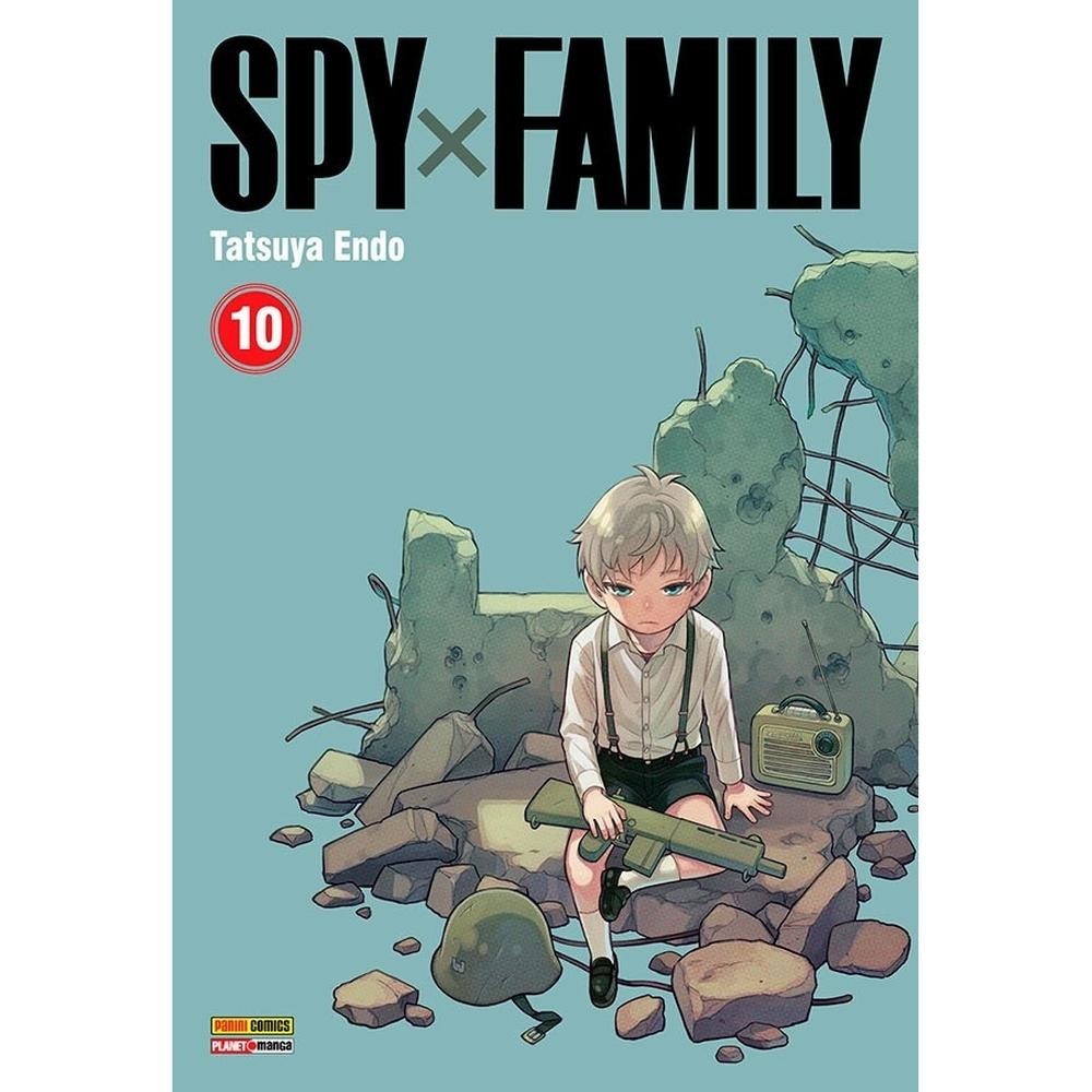 Mangá - Spy X Family Vol. 10 - NOVO Livro leitura loja Vparque 071