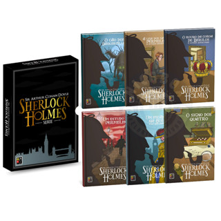 Box Sherlock Holmes Com 6 Livros em Oferta na Shopee