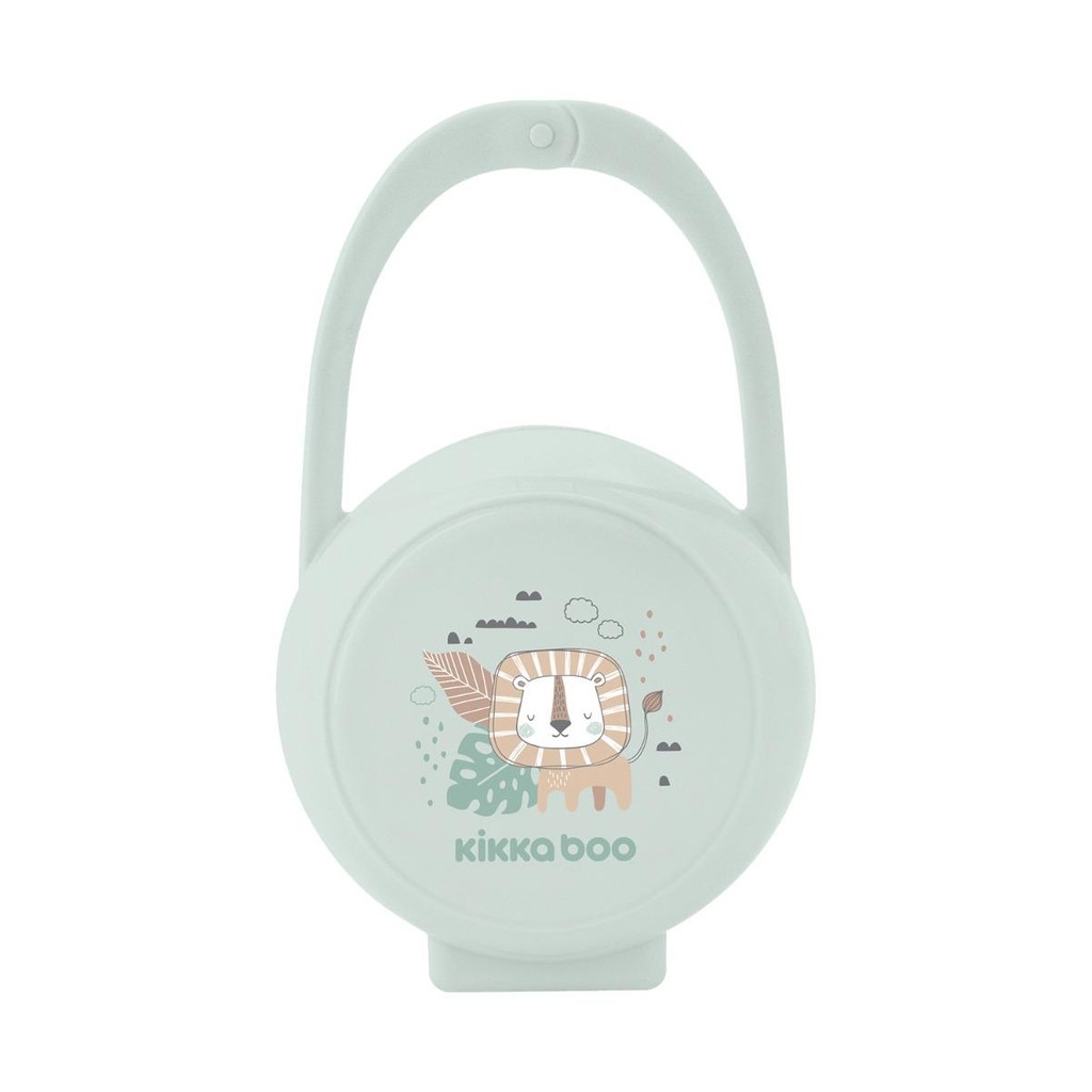 Porta Chupeta Savanna Mint KikkaBoo em Oferta na Shopee
