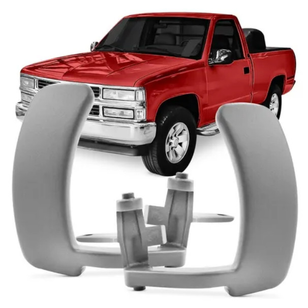 Maçaneta Interna Silverado Grand Blazer 97 98 Á 2002 Cinza