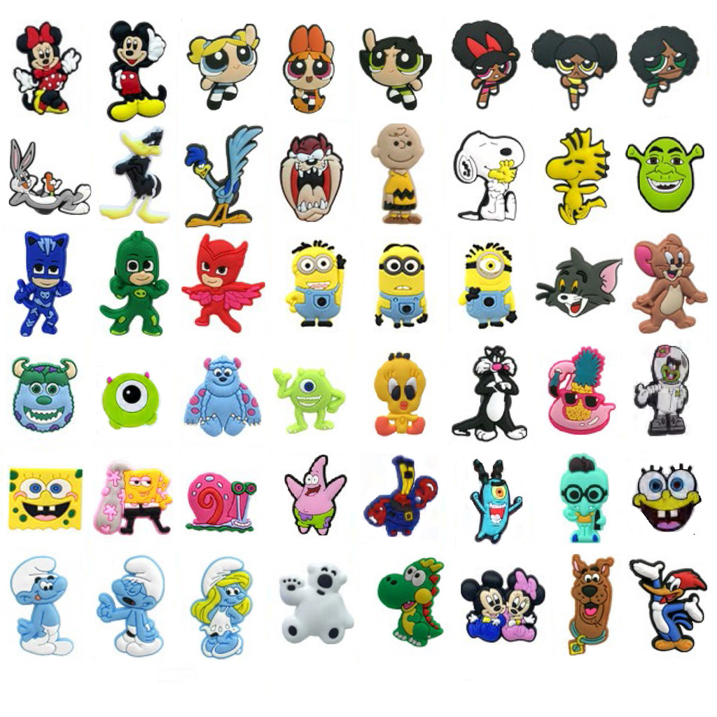 Bottons Para Babuche Encantos Shoe Desenho em Oferta na Shopee