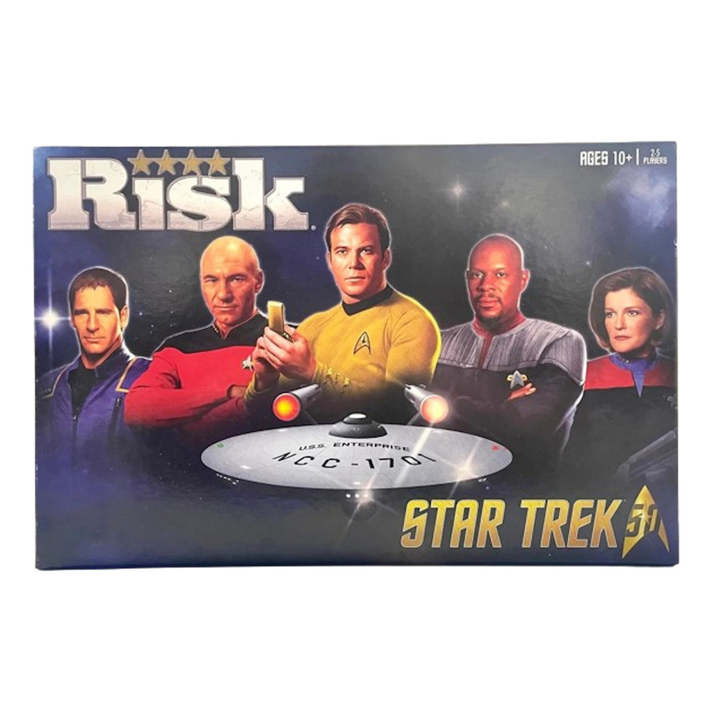 Jogo De Tabuleiro Risk Star Trek 50th Novo Super Raro