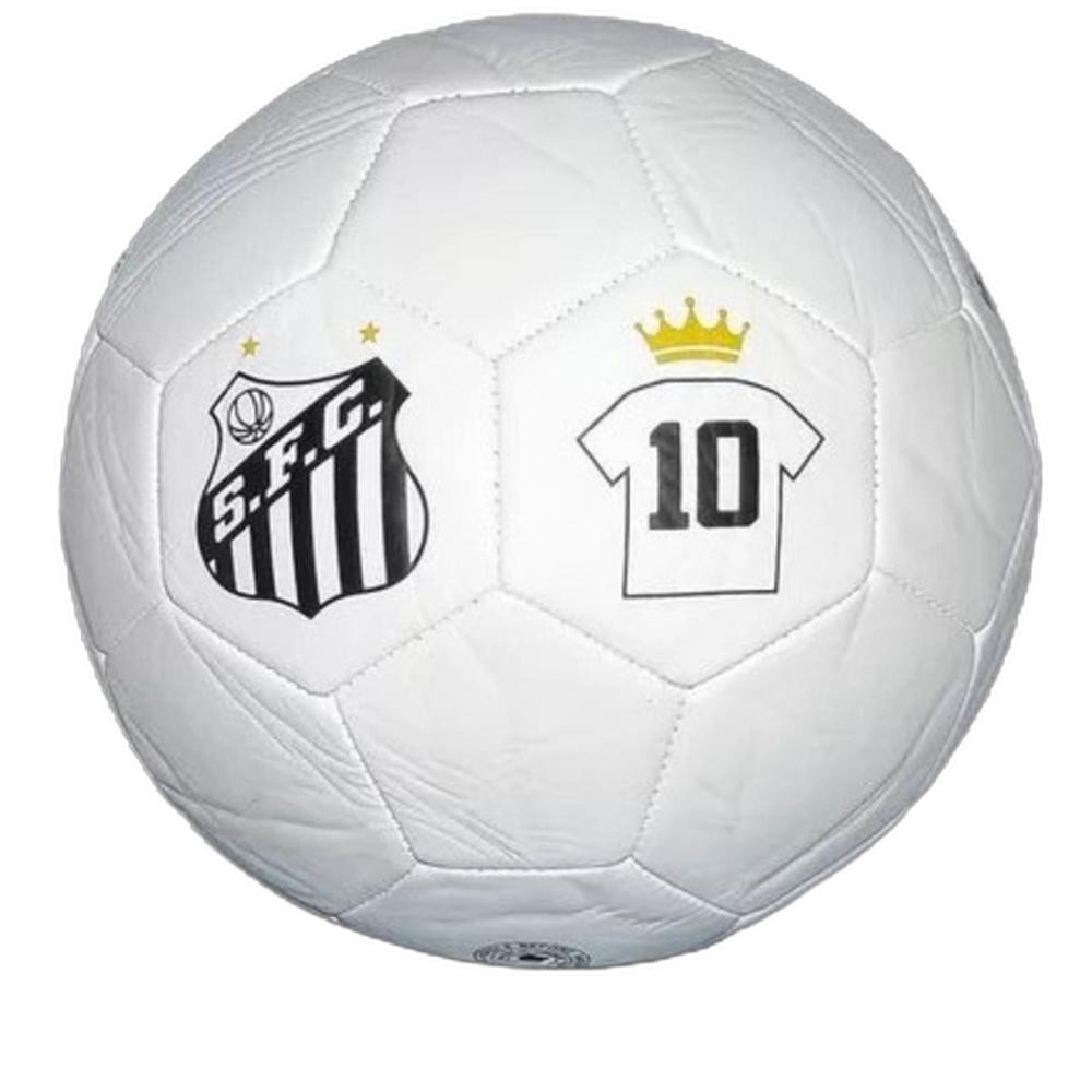 Bola de Futebol Santos Sport Bel CPO 3 - Branco