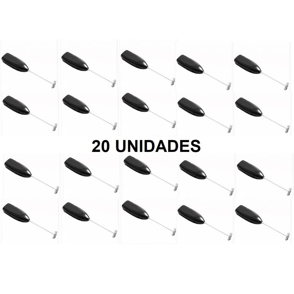 kit 20 Mini Misturador Batedor Mixer Elétrico Para Claras de Ovos Leite Café Cores Sortidas Utensílios de Cozinha Pilha