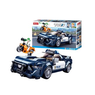 Cubic Carro de Polícia Brinquedo Infantil de Montar 284 Peças Multikids - BR1460 em Oferta na Shopee