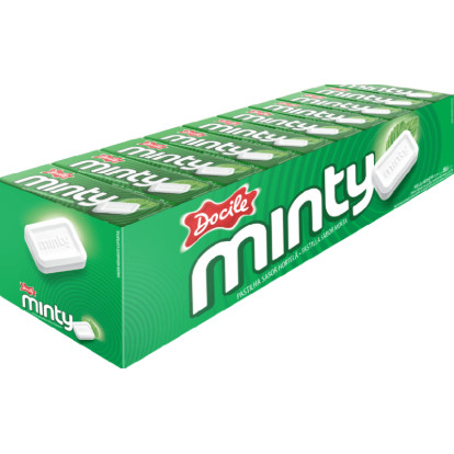 Pastilha Minty Docile Com 40 Unidades De 17g Hortela em Oferta na Shopee