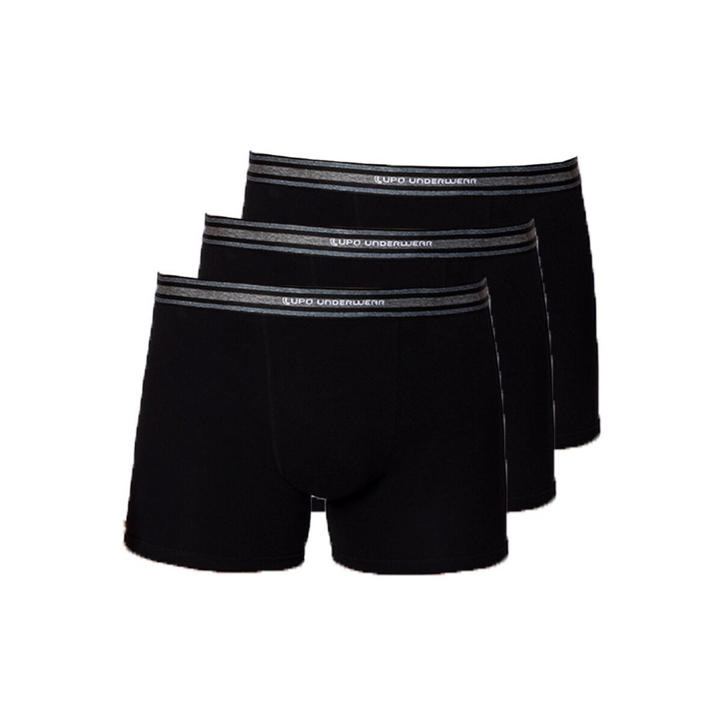 Kit com 3 Cuecas Boxer Lupo 523-003 em Oferta na Shopee