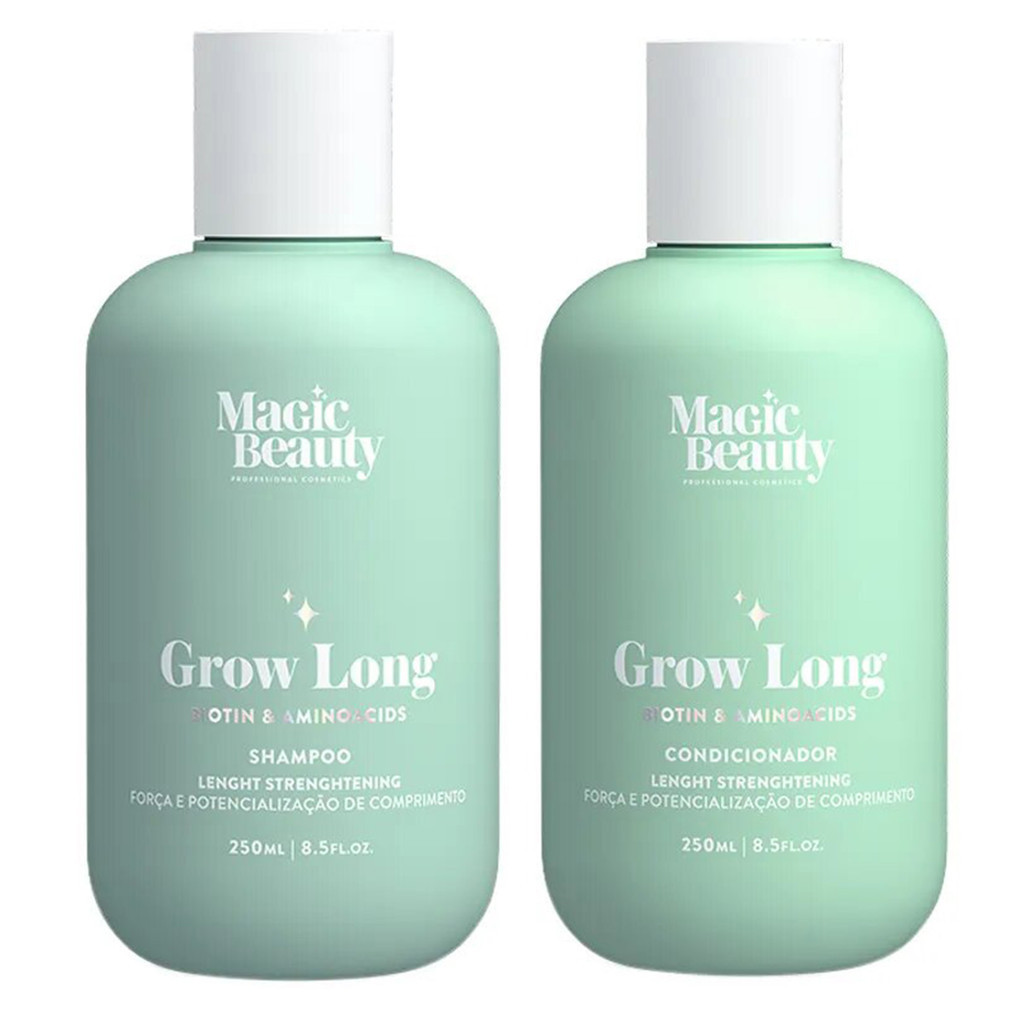 Kit Shampoo + Condicionador Grow Long Crescimento | Magic Beauty