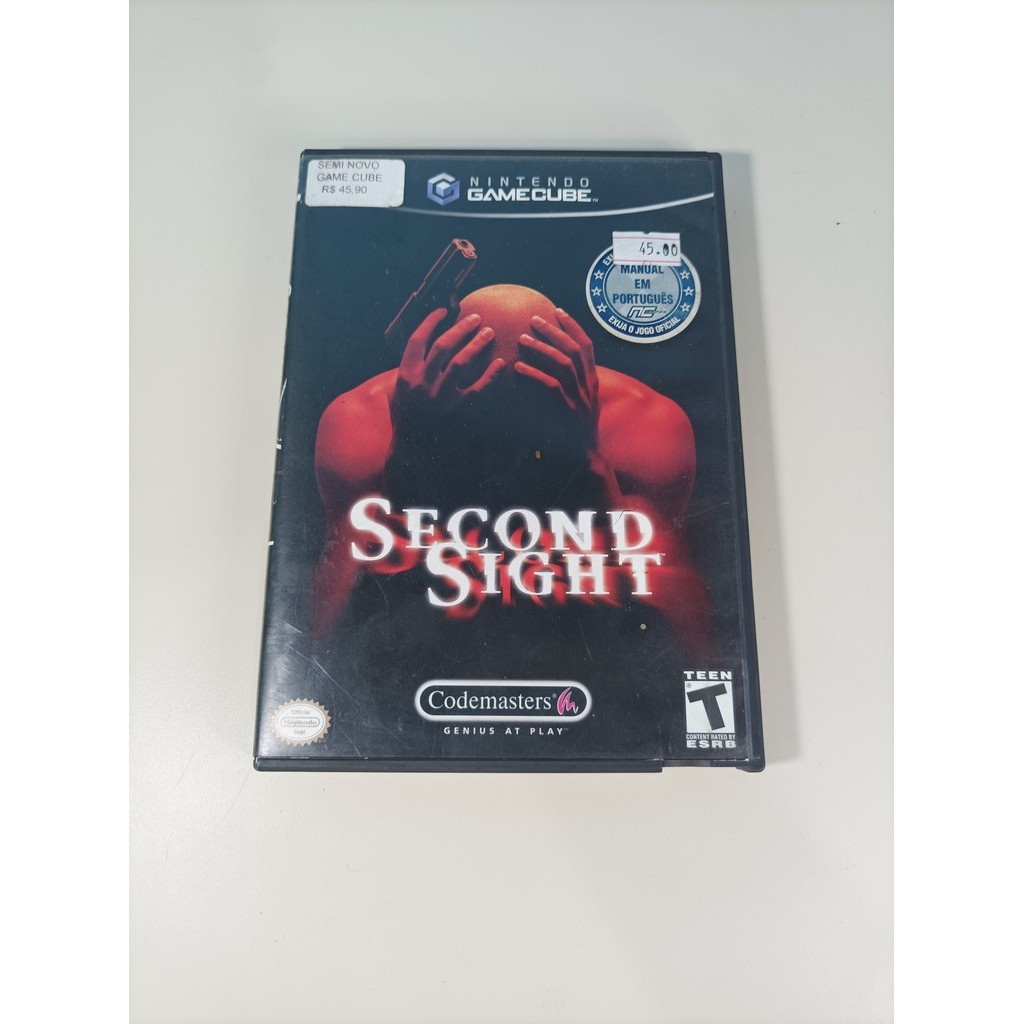 jogo second sight game cube original usado
