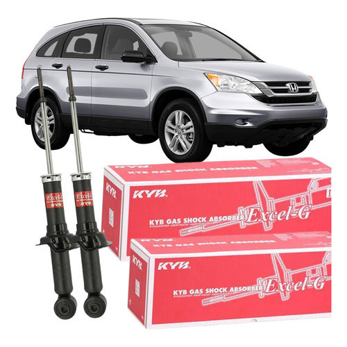 Par Amortecedor Traseiro Original Kayaba Crv 2.0 16v 2007 A 2011 - Spare Parts and Accessories for Vehicles