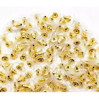 Tarracha Sutiã De Orelha Dourado Para Brincos - 100pçs em Oferta na Shopee