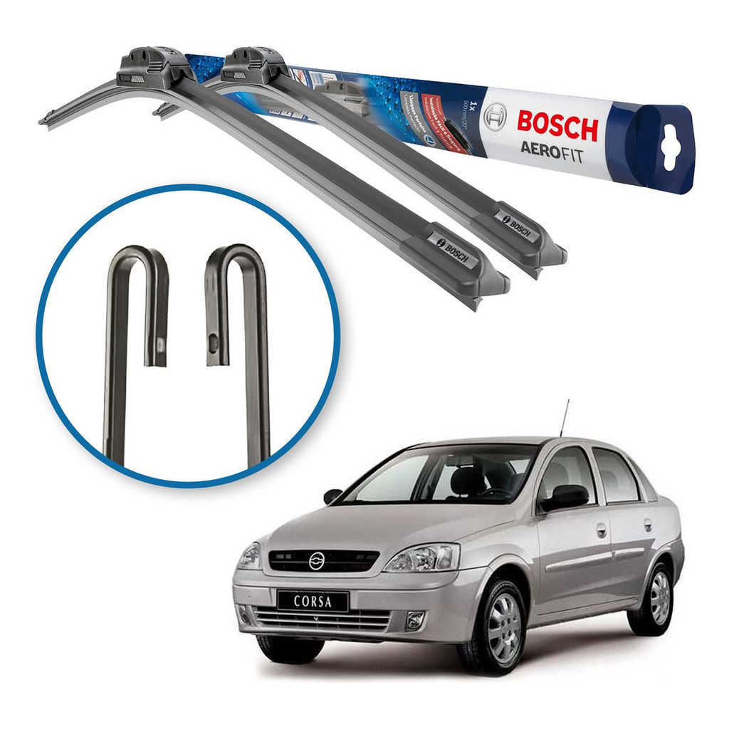 Palheta Limpador Parabrisa  Gm Corsa Sedan 2002 A 2012 em Oferta na Shopee