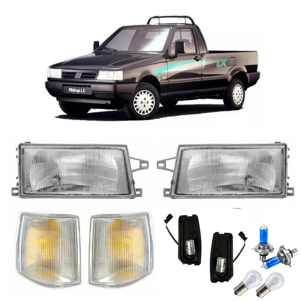 Kit Farol Fiorino 1991 92 93 94 95 96 97 98 99 00 01 2002