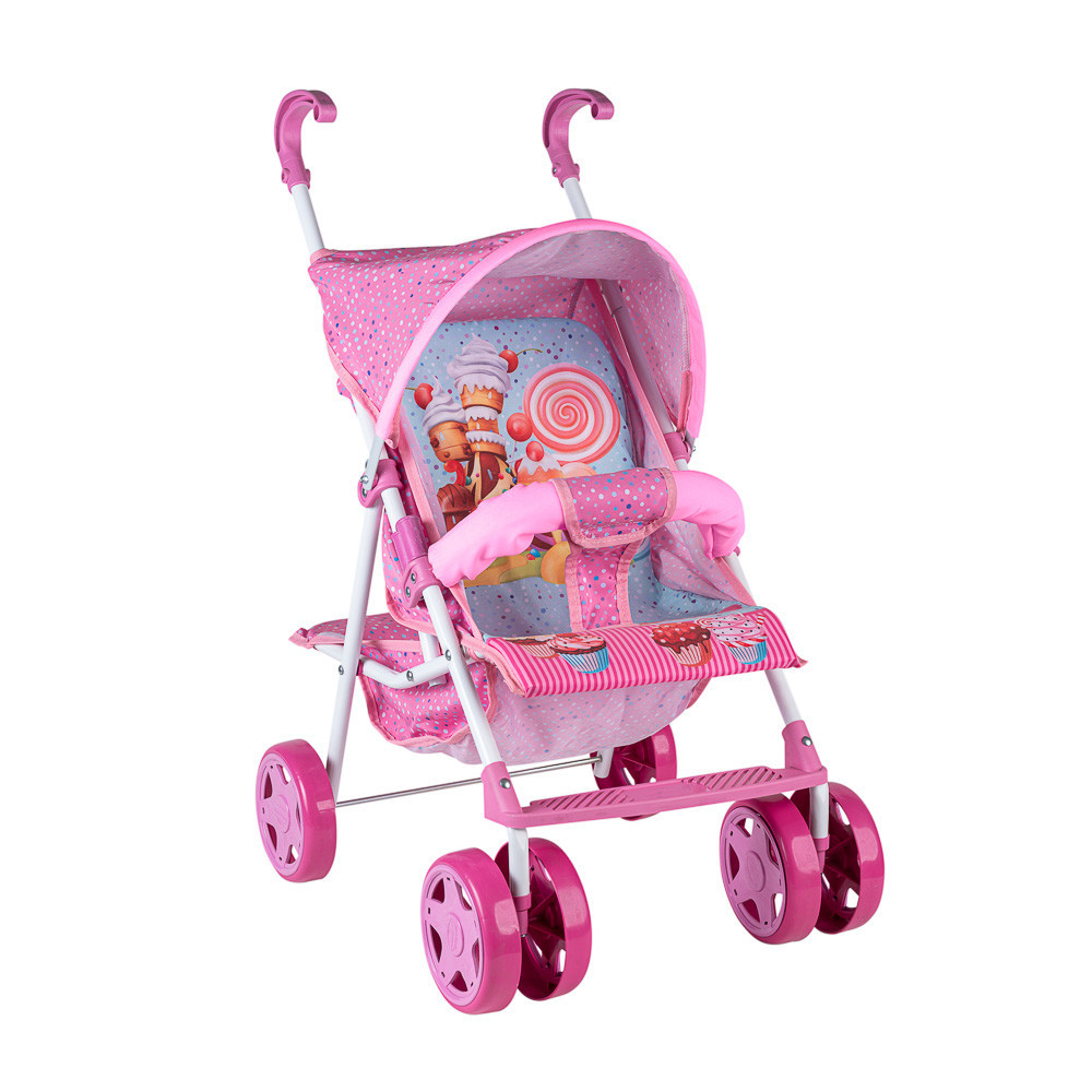 Carrinho de boneca cupcake luxo - Baby Hercules em Oferta na Shopee