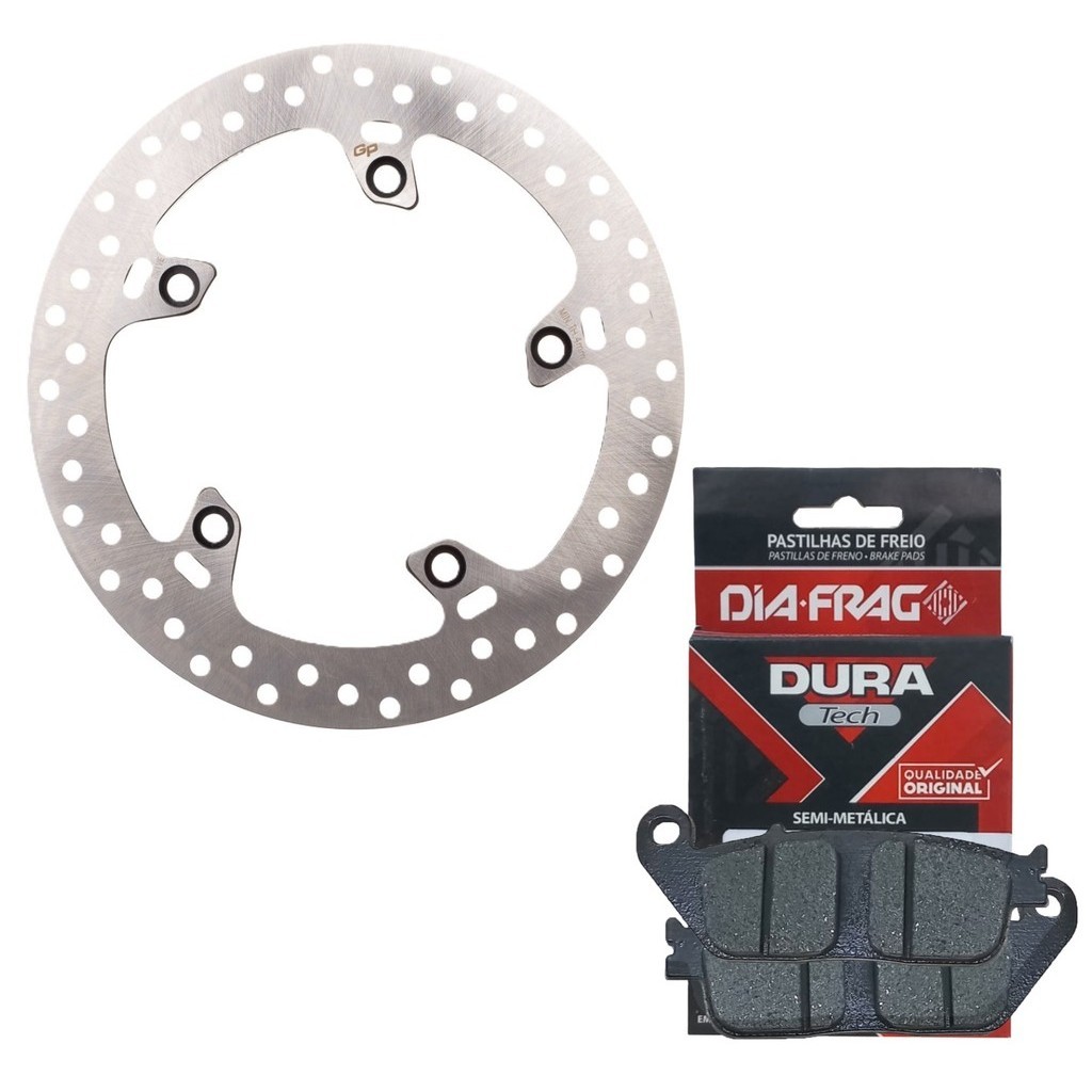Disco de Freio Dianteiro Cb 250f Twister 2016 A 2020 Com Abs Sem Abs + Pastilhas Diafrag em Oferta na Shopee