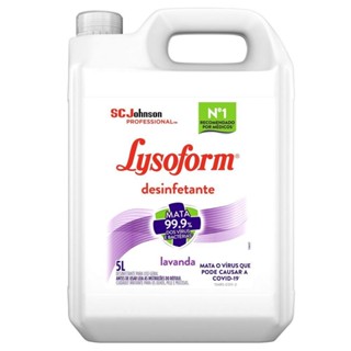 Desinfetante para Uso Geral Lysoform Lavanda 5L em Oferta na Shopee