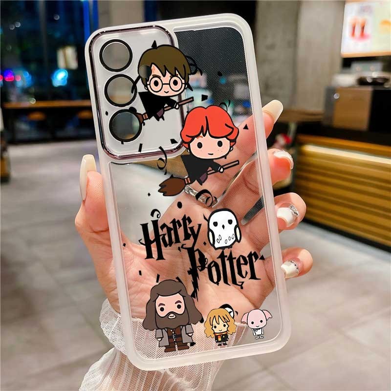 Samsung Galaxy M35 5G M 35 Fashion Harry Potter Wand Phone Case De Silicone Para Câmera Com Revestimento Capa À Prova De Choque