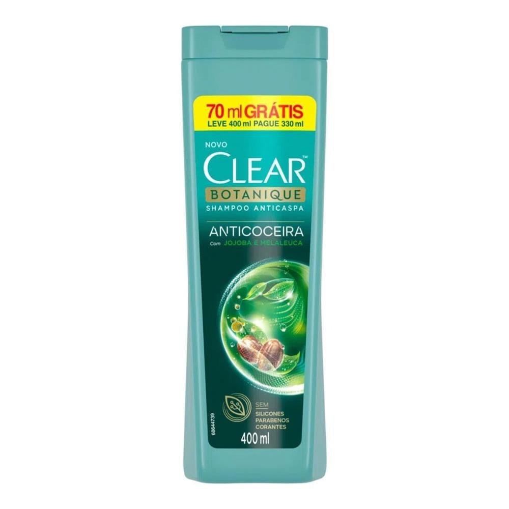 Shampoo Anticaspa Clear Botanique Anticoceira 400ml em Oferta na Shopee