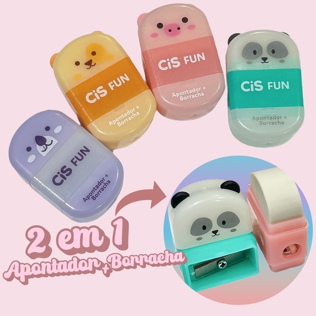 Borracha Apontador Cis Fun: Onde Comprar | BuscaProdutos